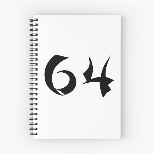 Item preview, 64, sixty-four, black, shangai designed and sold by Numbers-Art.
