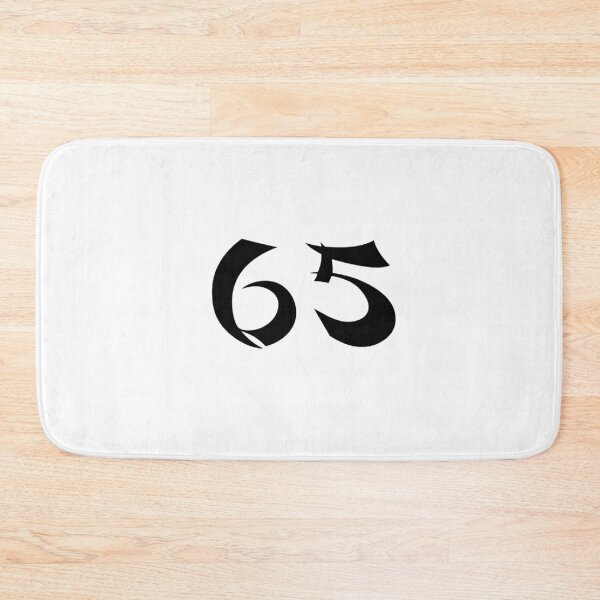 Item preview, 65, sixty-five, black, shangai designed and sold by Numbers-Art.