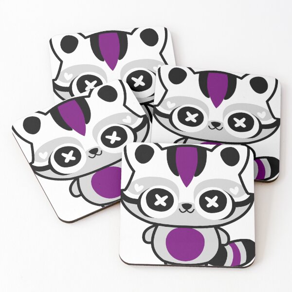 Item preview, Demisexual Pride Raccoon Doll designed and sold by jolty.