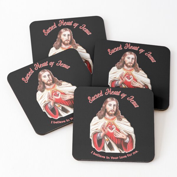 Item preview, Sacred Heart of Jesus I believe in Your love pencil drawn designed and sold by Rafa-MB.
