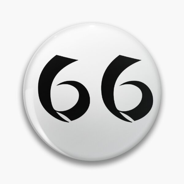 Item preview, 66, sixty-six, black, shangai designed and sold by Numbers-Art.