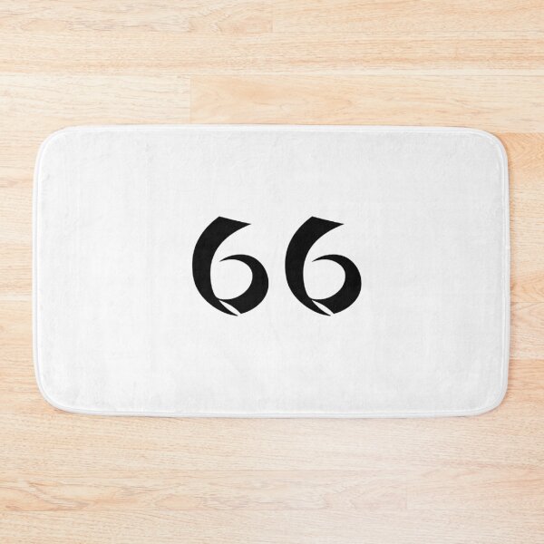 Item preview, 66, sixty-six, black, shangai designed and sold by Numbers-Art.