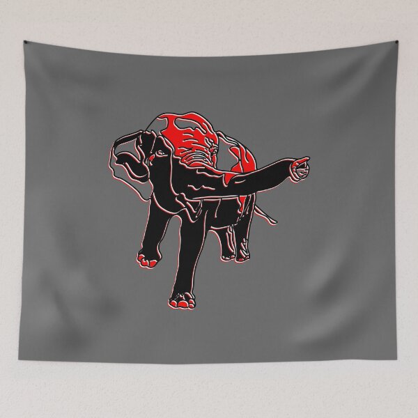 Item preview,  Elephant silhouette Siluet 3D 大象  Mammal Herd  designed and sold by 4rpixs.