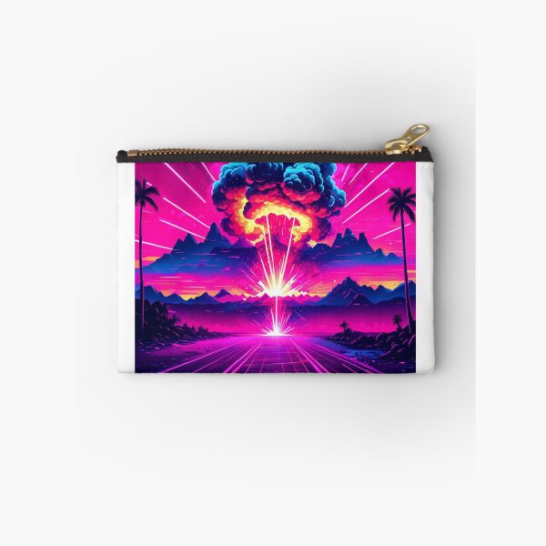 Item preview, Retrowave Atomic Explosion designed and sold by RetroThreadedTs.