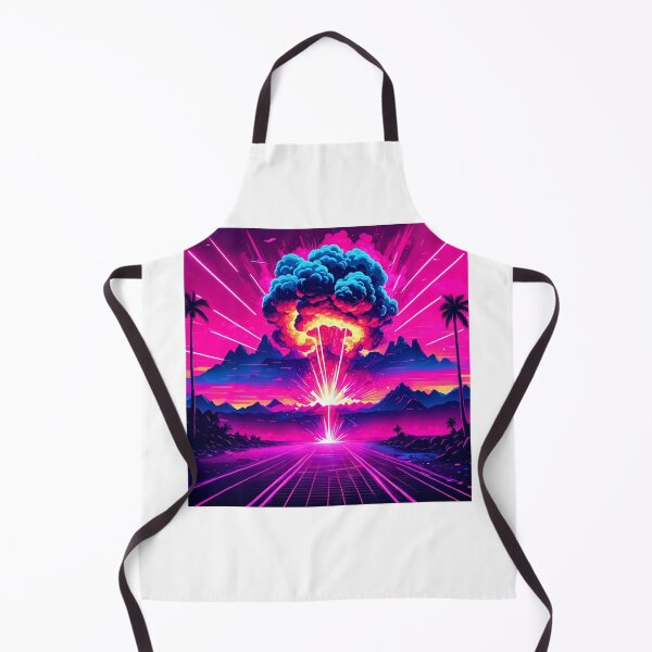 Item preview, Retrowave Atomic Explosion designed and sold by RetroThreadedTs.