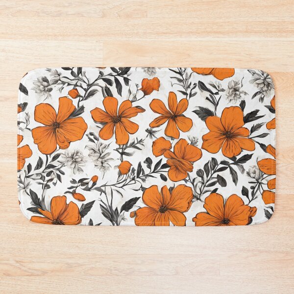 Item preview, Orange Flowers designed and sold by PastelDreamz.