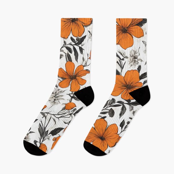 Item preview, Orange Flowers designed and sold by PastelDreamz.