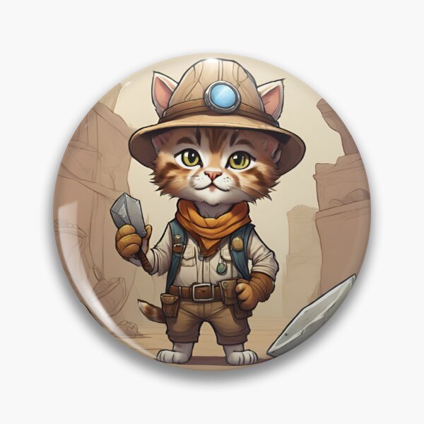 Item preview, Archaeologist Kitty designed and sold by denydesigns.