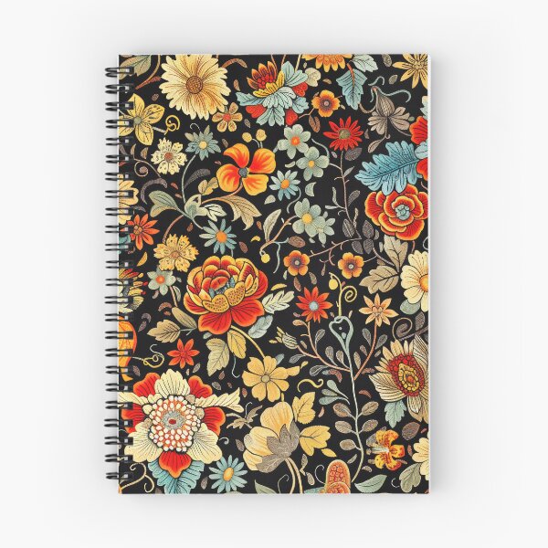 Item preview, Intricate Floral Pattern 2 flowers design designed and sold by LD ART.