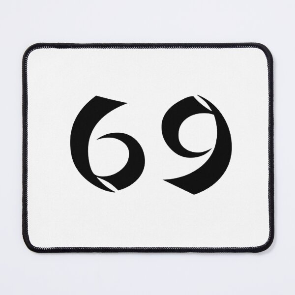 Item preview, 69, sixty-nine, black, shangai designed and sold by Numbers-Art.