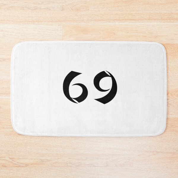 Item preview, 69, sixty-nine, black, shangai designed and sold by Numbers-Art.