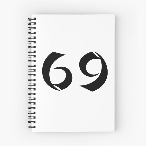 Item preview, 69, sixty-nine, black, shangai designed and sold by Numbers-Art.
