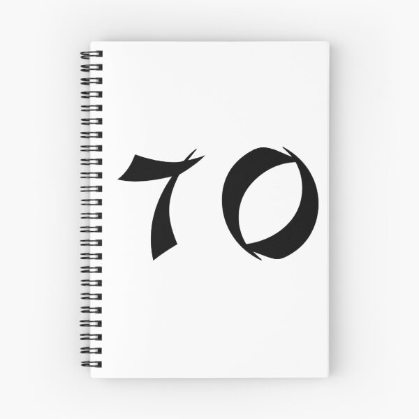 Item preview, 70, seventy, black, shangai designed and sold by Numbers-Art.