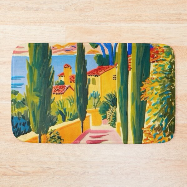 Item preview, Sunset Pathway in Nice, France: Mediterranean Colors and Coastal Charm designed and sold by CARRAANN.