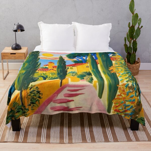 Item preview, Sunset Pathway in Nice, France: Mediterranean Colors and Coastal Charm designed and sold by CARRAANN.