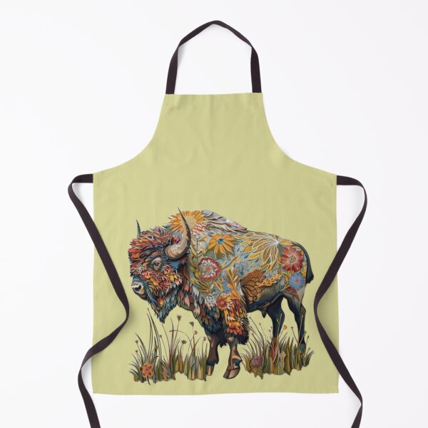 Item preview, Bison in Blooms designed and sold by aginlow.