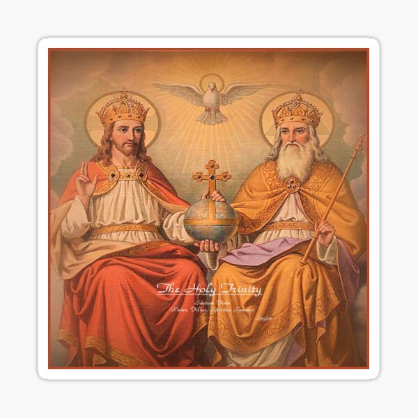 Item preview, Holy Trinity Latin designed and sold by LitanyLane.