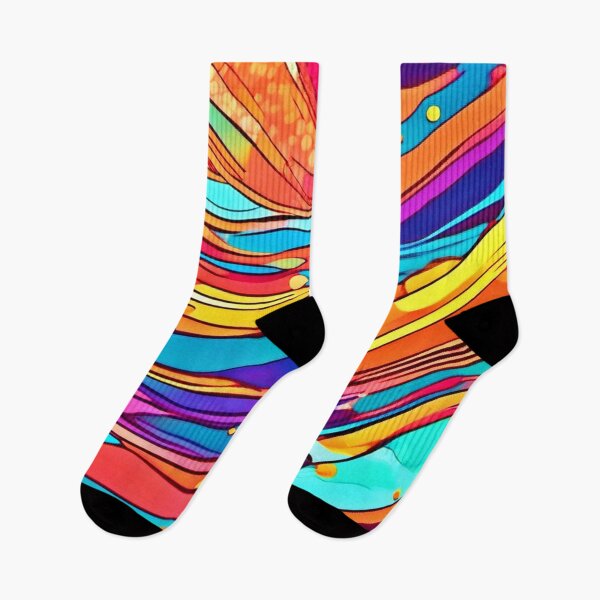 Item preview, Vibrant Swirl of Colors designed and sold by Health And Fitness Posts e-Store.