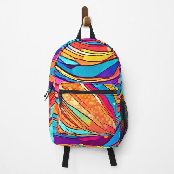 Item preview, Vibrant Swirl of Colors designed and sold by Health And Fitness Posts e-Store.