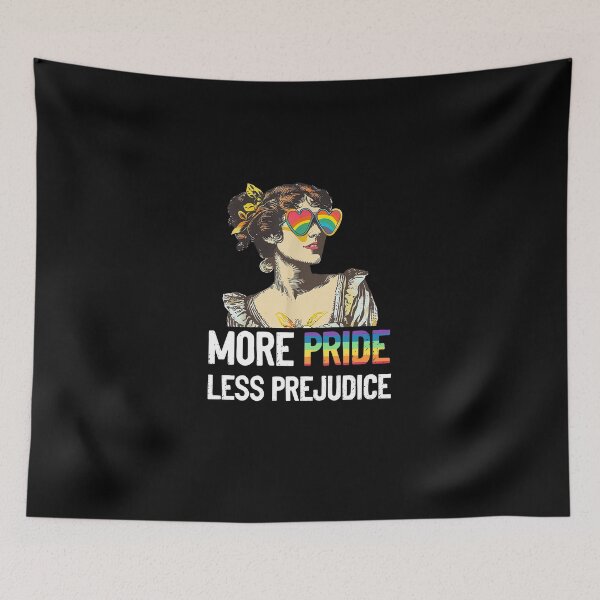 Item preview, More Pride Less Prejudice LGBT designed and sold by tessaaxx.
