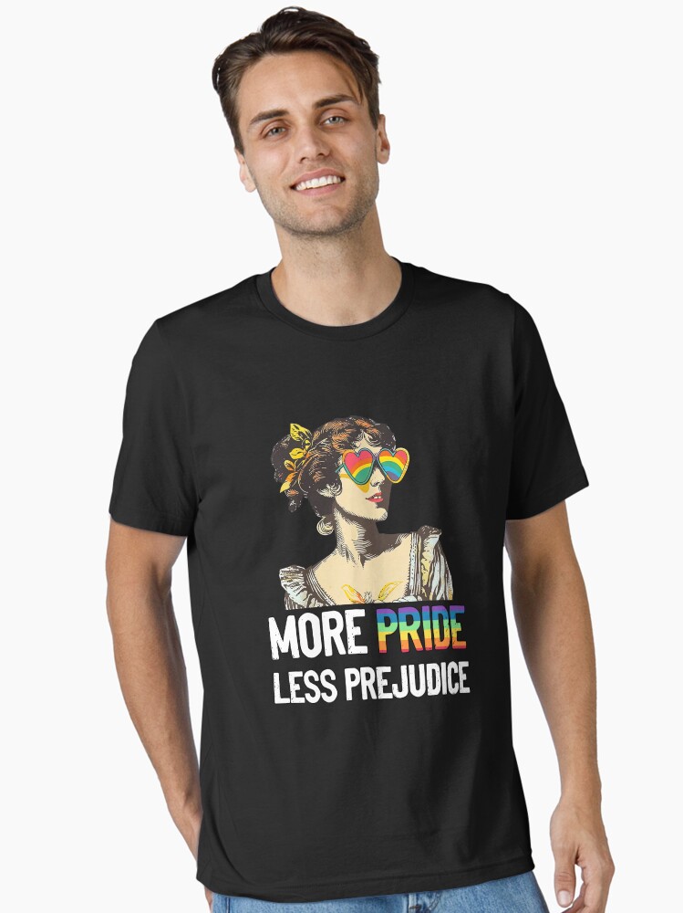 Thumbnail 2 von 7, Essential T-Shirt, Mehr Stolz, weniger Vorurteile, LGBT designt und verkauft von tessaaxx.