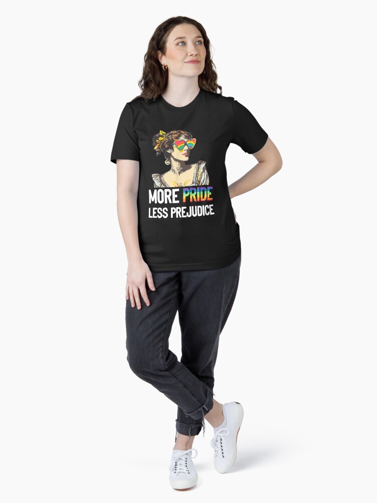 Thumbnail 4 von 7, Essential T-Shirt, Mehr Stolz, weniger Vorurteile, LGBT designt und verkauft von tessaaxx.