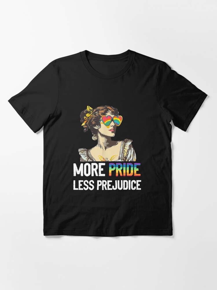 Thumbnail 3 von 7, Essential T-Shirt, Mehr Stolz, weniger Vorurteile, LGBT designt und verkauft von tessaaxx.