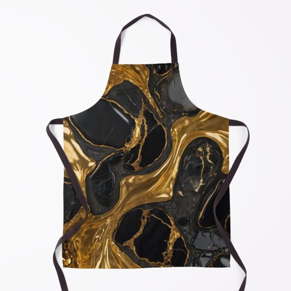 Item preview, Black and Gold Abstract 12 designed and sold by Courtney Croxall.