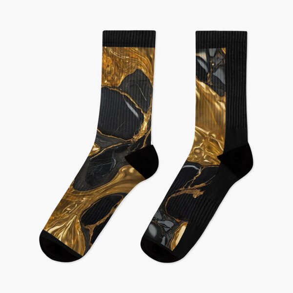 Item preview, Black and Gold Abstract 12 designed and sold by Courtney Croxall.