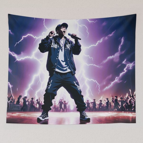 Item preview, Rapper electrifies the atmosphere designed and sold by Artbellachi.