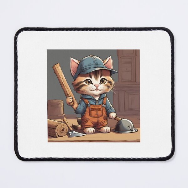 Item preview, Carpenter Kitty designed and sold by denydesigns.