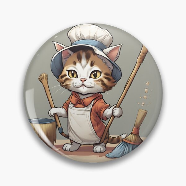 Item preview, Cleaner Kitty designed and sold by denydesigns.
