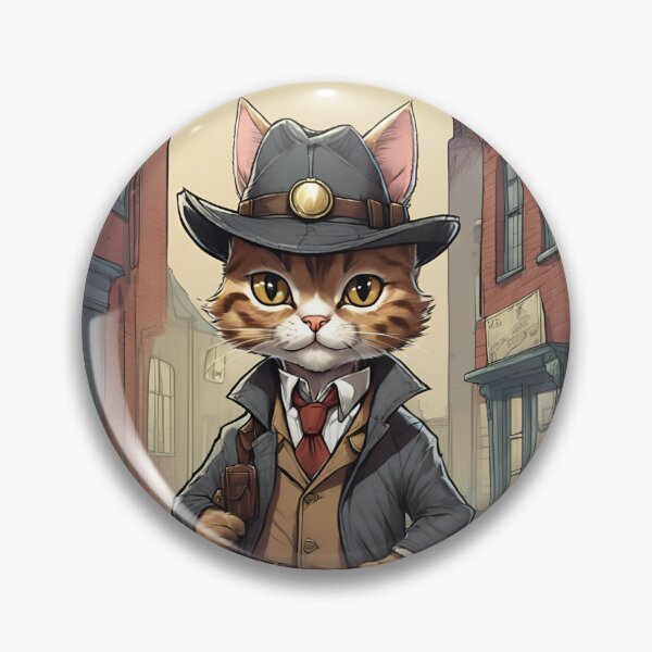 Item preview, Detective  Kitty designed and sold by denydesigns.
