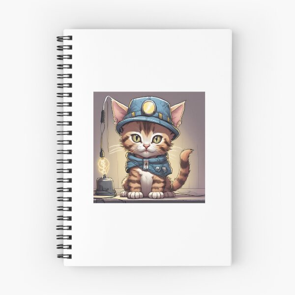 Item preview, Electrician  Kitty designed and sold by denydesigns.