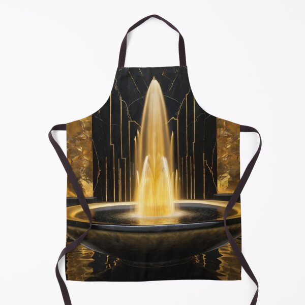Item preview, Black and Gold Fountain designed and sold by Courtney Croxall.