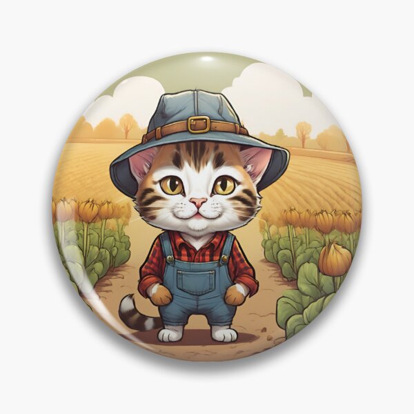 Item preview, Farmer  Kitty designed and sold by denydesigns.