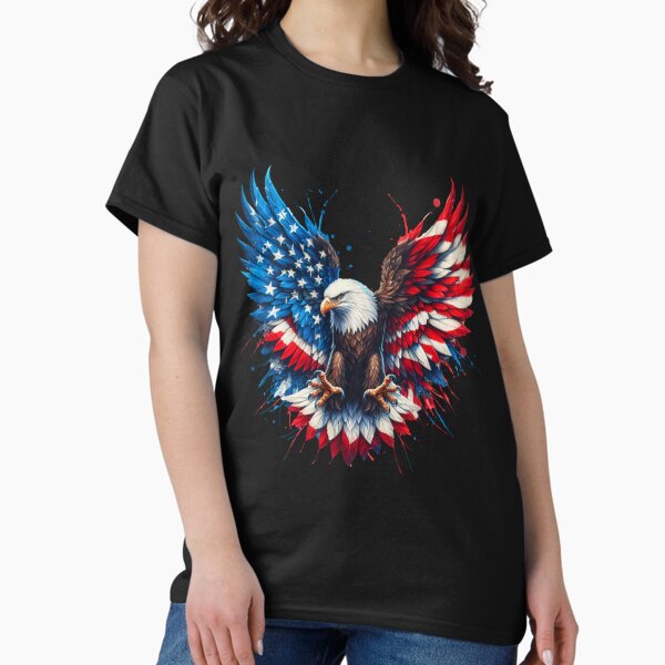Vista previa del artículo con la obra «Águila de EE. UU.», diseñado y vendido por TechStyleSister.