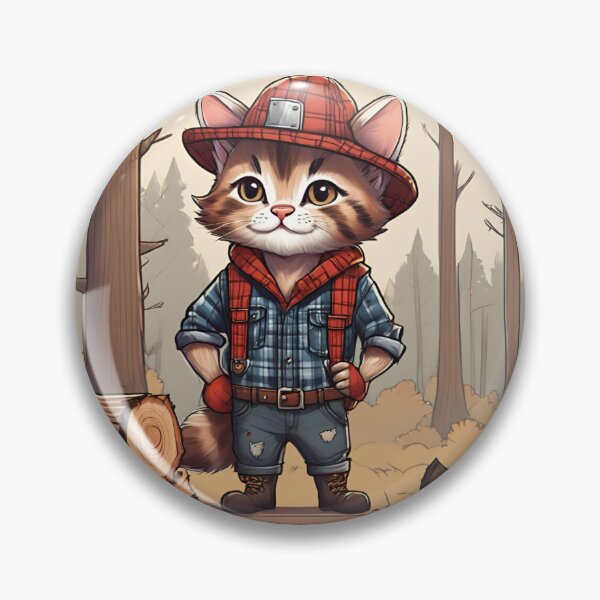 Item preview, Lumberjack  Kitty designed and sold by denydesigns.