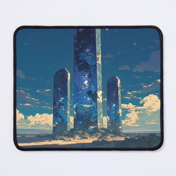 Item preview, Three Monoliths in Desert Landscape designed and sold by Christian Weiss.