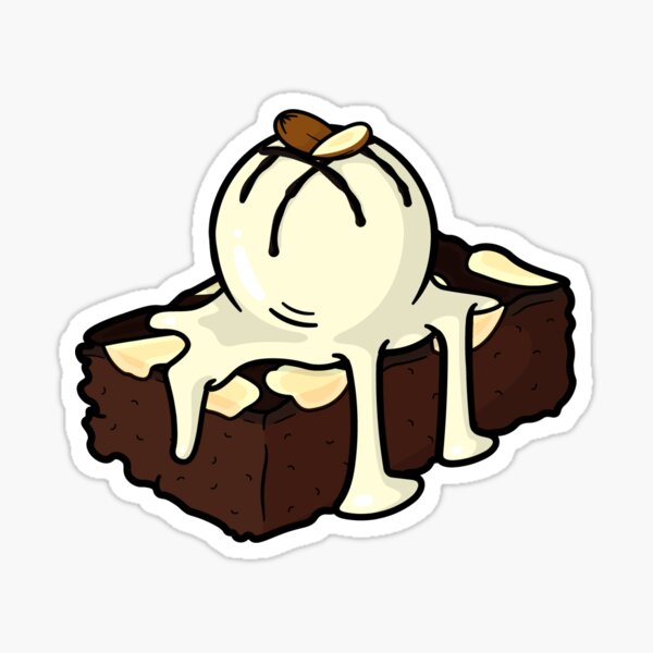Item preview, Brownie on top vanila icecream designed and sold by 130808.