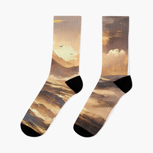 Item preview, Mountains with Golden Tips designed and sold by Christian Weiss.
