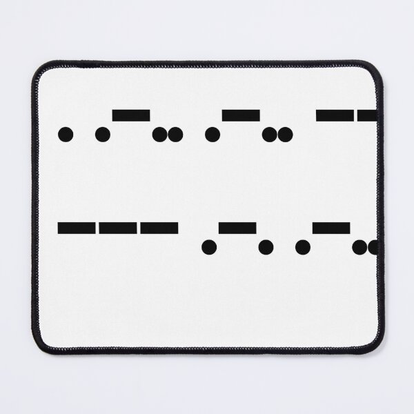 Item preview, Morse code (Hello World) designed and sold by ApolloStoreHD.