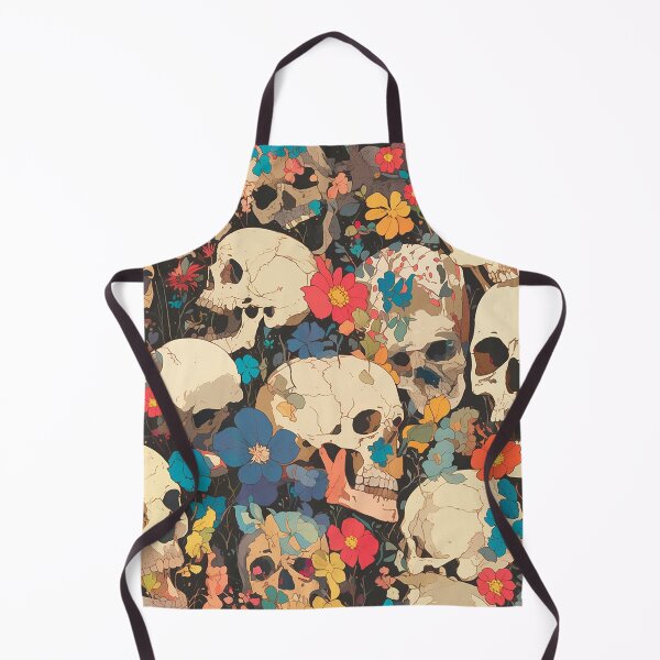Item preview, Skeletons and Flowers Wallpaper designed and sold by Christian Weiss.