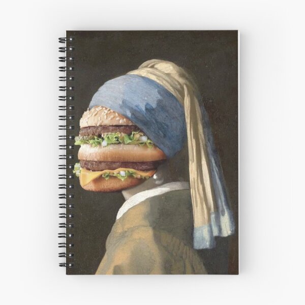 Item preview, Burger with a Pearl Earring designed and sold by Grind107.