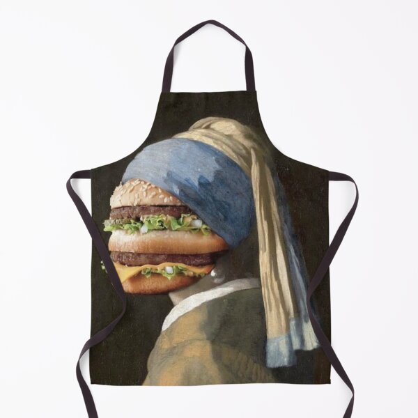 Item preview, Hamburguesa con pendiente de perla designed and sold by Grind107.