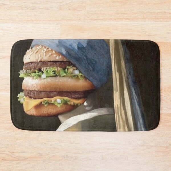 Item preview, Burger with a Pearl Earring designed and sold by Grind107.