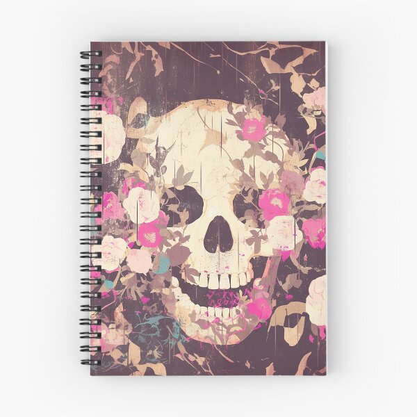 Item preview, Floral Skeletons Wallpaper designed and sold by Christian Weiss.
