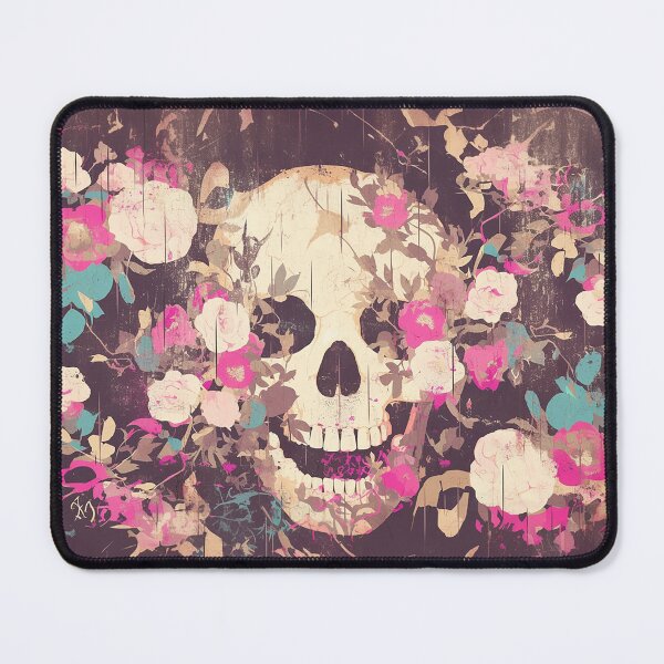 Item preview, Floral Skeletons Wallpaper designed and sold by Christian Weiss.