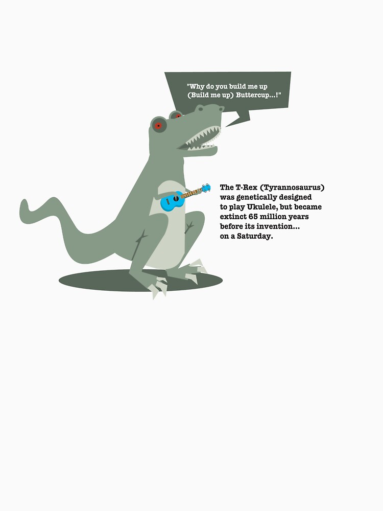 Ukulele T-Rex by reeceward