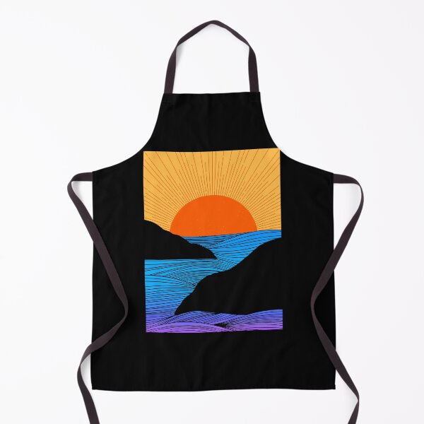 Item preview, Minimal beach landscape designed and sold by clingcling.